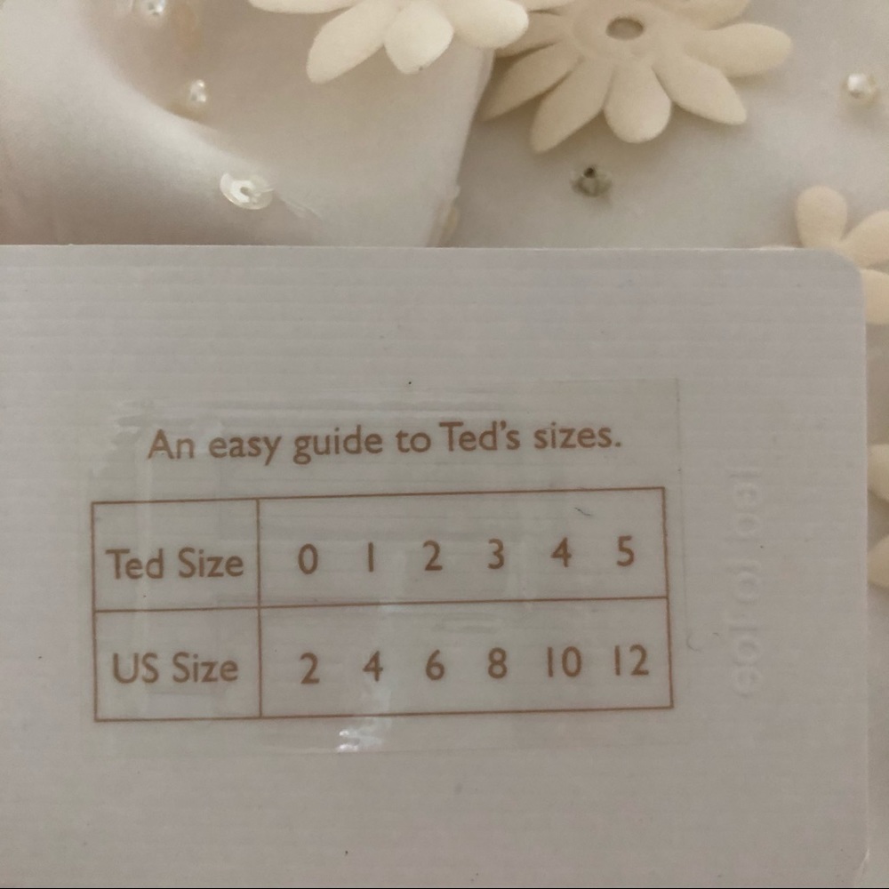 NWT Ted Baker Findon Embellished Floral Dress 2 - Picture 10 of 11
